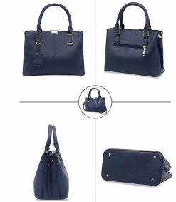 Beakey Womens Fashion Handbags Top Handle High Capacity Tote-Black -Madam Clothing Store 39523bb1e5f8928220533f8a26da396c