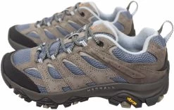 Merrell Womens Moab 3 Comfortable Leather Hiking Shoes - Smoke -Madam Clothing Store 3ac265ef920030f04000a9d7151a8b7b