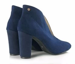 BOSCCOLO Women's Leather Boots Navy Blue Suede -Madam Clothing Store 3c9bcaa7 0600 453c 853d 31eca07f14c2