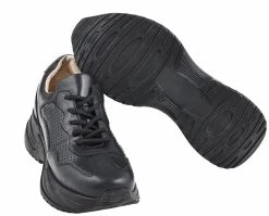 Noosy Women's Genuine Leather Sneakers - Black -Madam Clothing Store 3e97d62a8372ab4ea29ea05d13e55156