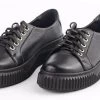 BOSCCOLO Woman's Leather Sneakers Black -Madam Clothing Store 3f10eff9 bae2 4f69 92a7 edd018ae396b