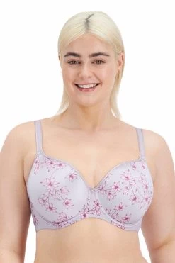 Berlei Lift & Shape T-Shirt Underwire Bra Jasmine Trail Print