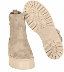 Noosy Women's Genuine Leather Boots - Taupe -Madam Clothing Store 3fafb1b8 0297 463b 8fd2 77f9312a42a9