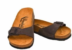 Moosefield Unisex Madrid Leather Sandals - Brown -Madam Clothing Store 4075569155c5a00cfa38a721e42b9f4d