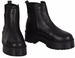 Noosy Women's Genuine Leather Boots - Black -Madam Clothing Store 41bd18be 75ce 4403 a6a3 cf1dc4f463fc
