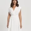 REUX Women's France Dress - White -Madam Clothing Store 440b042001e236cef212e5c26402d90c