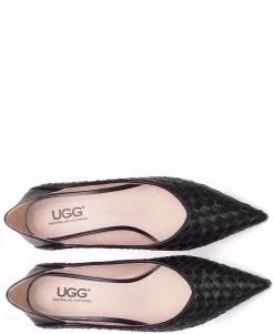 Australian Shepherd UGG Women's Anaya Heels - Black -Madam Clothing Store 441c53c7468f0103fc79481bb3999a06
