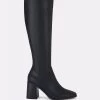 Novo Shoes OZZY Womens Winter Boots Shoes In Black Smooth -Madam Clothing Store 44fad9672b8e55ff3ec70ff1b4368930
