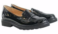 BOSCCOLO Women's Leather Moccasin Black -Madam Clothing Store 4646d107 4a43 47c6 9f96 f449210875a1