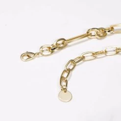 Beakey Link Layered Necklace Gold Paperclip Chain Choker For Women -Madam Clothing Store 4712c302ed4eb332bbf1fdd99f3e3fe8