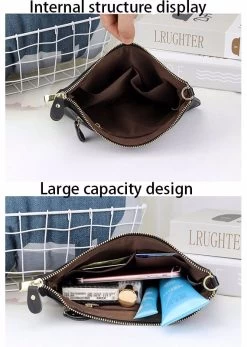 Beakey Leather Clutch Small Envelope Crossbody Bags For Women-Wine Red -Madam Clothing Store 4723b8ae8e0c3f60762be14864b7c5fe 2