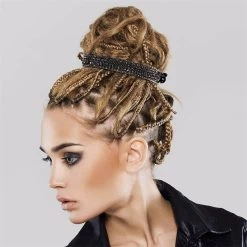 Beakey 4 Pack Hair Styling Clips Rhinestone Tassel Birds Nest Hair Bun For Women -Madam Clothing Store 4967487b04c9c2d989e8e90f28bbe080