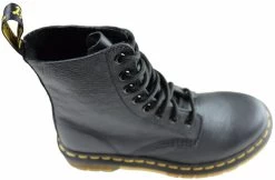 Dr. Martens Dr Martens 1460 Pascal Virginia Womens Leather Fashion Lace Up Boots - Black Virginia -Madam Clothing Store 498fdad5f6d147ff54f8cf1f0ebdc025