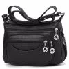 Beakey Women Crossbody Bag Leather Handbag Pocketbook Lightweight Shoulder Purse-Black -Madam Clothing Store 4bcd84d0d300faea242169e547f1b6f3