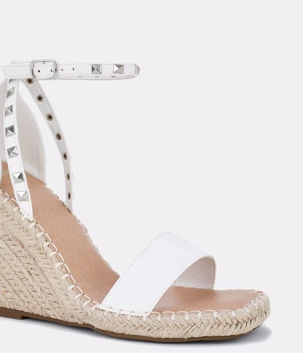 Novo Shoes BUBBY Womens Wedges Shoes In White 4 Novo Shoes BUBBY Womens Wedges Shoes In White - Image 2