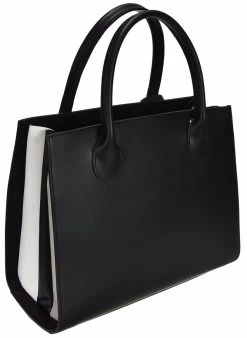 BOSCCOLO Women's Black/3colour Leather Shoulder Bag -Madam Clothing Store 4dd40a54 92d1 4f95 8012 e9c5ecfed2e1