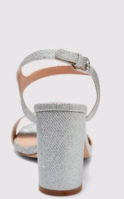 Novo Shoes PROSECCO Womens Evening Shoes In Silver -Madam Clothing Store 50d3c002477077ecaa425c4b45479f42