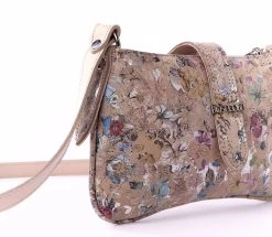 BOSCCOLO Women's Beige Flowers Leather Bag H1 -Madam Clothing Store 52e841e1 94dd 40c6 b9ee 1a8bcc9d0839