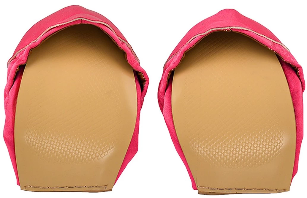 Foldy Women's Foldable Ballerina Flats With Carrying Bag - Fuchsia 4 Foldy Women's Foldable Ballerina Flats With Carrying Bag - Fuchsia - Image 2