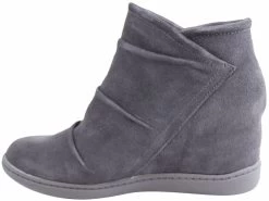 Skechers Womens Plus 3 High & Mighty Comfortable Ankle Boots - Charcoal -Madam Clothing Store 5446fa9649075baa9c02178b09454f63