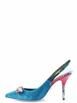 Dolce & Gabbana Women Heeled Sandals - Blue -Madam Clothing Store 549808f7a5b90e6d3998544d6b53a0e6