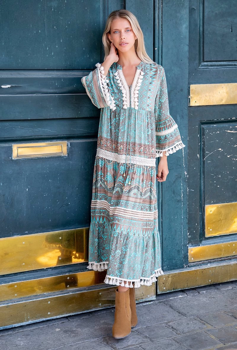 Last Queen Women's Dress - Light Green