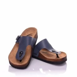 Moosefield Unisex Gizeh Leather Sandals - Dark Blue -Madam Clothing Store 56d29815 bae1 4729 baf8 efea707850cb