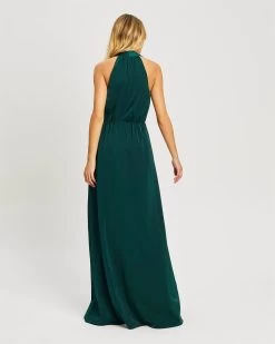 CHANCERY Women's Maggie Twist Dress - Emerald -Madam Clothing Store 56e63374a944a697a5ae3c60e7e2c290