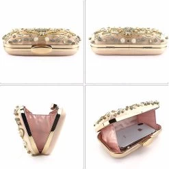 Beakey Womens Crystal Beaded Evening Clutch Purse-Green 9 Beakey Womens Crystal Beaded Evening Clutch Purse-Green -Madam Clothing Store 57e6e6e9f34053a2eeae45b566efd4dd