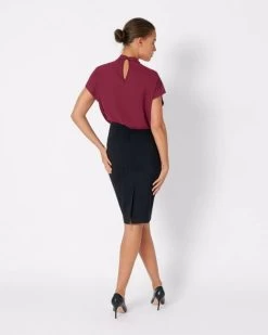 Rose Pencil Skirt -Madam Clothing Store 59525ff52e403450c23df08f734c7b41