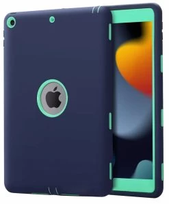 Navy Mint Heavy Duty Shockproof Case Cover For Apple IPad 2 3 4 5 6 7 8 9 Gen IPad Mini -Madam Clothing Store 5a81ebcbaeb549c0f426374e562a5572