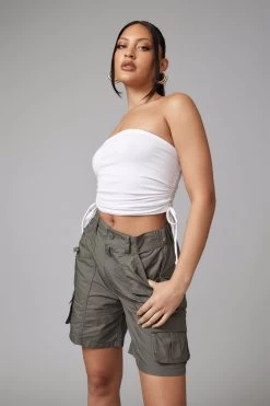 Factorie Baggy Cargo Short Khaki -Madam Clothing Store 5b54d1167148bcf6695d5e154107ecee