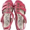 Womens Homyped Celia Deep Red Sandals Slip On Low Heel Shoes -Madam Clothing Store 5b7700594ae5cf884d1496bc5669c0af