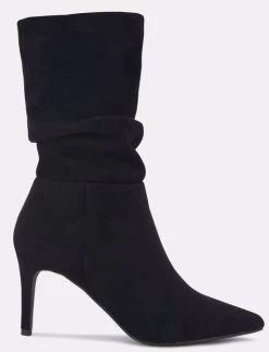 Novo Shoes DEKOTA Womens Winter Boots Shoes In Black