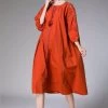 Deli.S Women's Midi Dress Red -Madam Clothing Store 5bea1783 2971 4297 9782 cb327936aa49