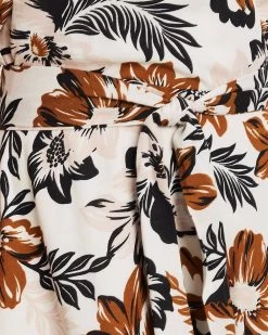 THE FATED Women's Pia Tiered Dress - Gardenia Floral -Madam Clothing Store 5d54a6d15694d05971cc797eb193bdef