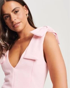 CHANCERY Women's Floyd Midi Dress - Pale Pink -Madam Clothing Store 5e22f54a381e63cf6385d6c79de54d71