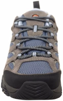 Merrell Womens Moab 3 Comfortable Leather Hiking Shoes - Smoke -Madam Clothing Store 5e2e3ac87ed6f55f625234fdef0a7ae8