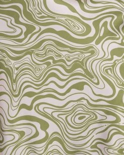 ST MRLO Women's York Dress - Olive Abs Swirl -Madam Clothing Store 5f476310be3cb24b1632044384f97498