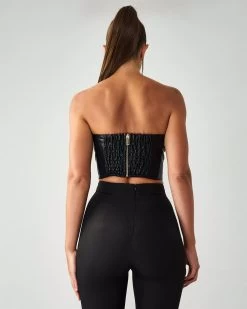 BWLDR Women's Cali Top X Kristina - Black 10 BWLDR Women's Cali Top X Kristina - Black -Madam Clothing Store 603a1c2eb221338ba58ef9e4e491c912