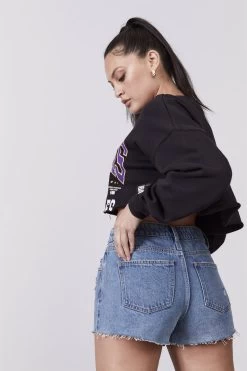 Factorie Mini Denim Short Blue -Madam Clothing Store 61631ebb7b8edcfa15667f18c3653b64