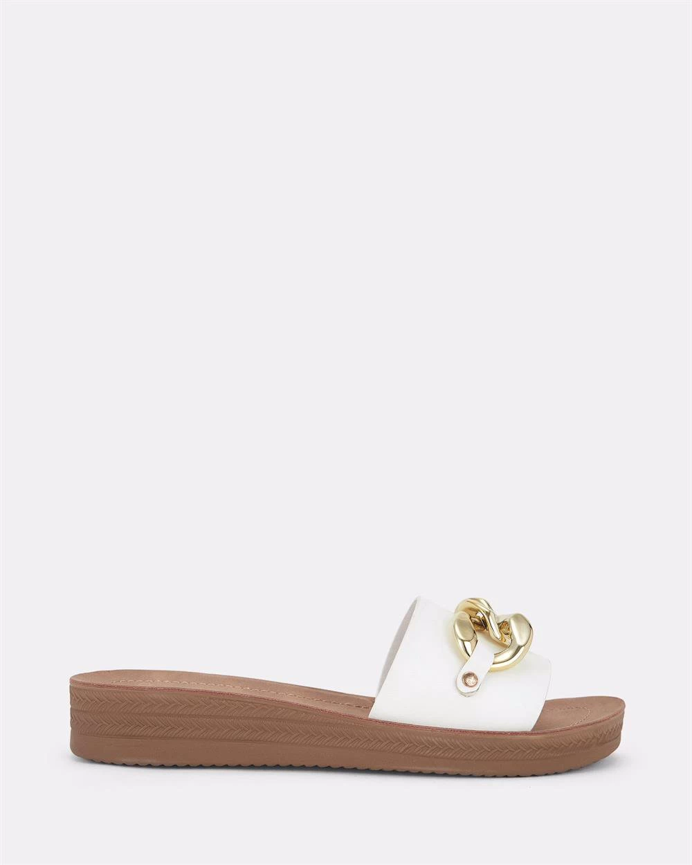 Novo SPENCE Womens Thongs In White 3 Novo SPENCE Womens Thongs In White