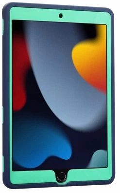 Navy Mint Heavy Duty Shockproof Case Cover For Apple IPad 2 3 4 5 6 7 8 9 Gen IPad Mini