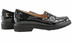 BOSCCOLO Women's Leather Moccasin Black -Madam Clothing Store 65aea610 2a0b 4da9 a0a7 f7ce188b1943