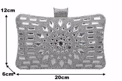 Beakey Women Geometric Diamante Evening Party Clutch Bags-Silver 10 Beakey Women Geometric Diamante Evening Party Clutch Bags-Silver -Madam Clothing Store 662c541d268193d2abf9b43440548bfa