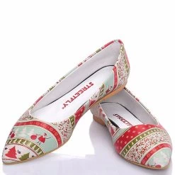 Streetfly Women's Ballerina Flats - Printed Colourful -Madam Clothing Store 669fd6f7 87f9 4adc b976 827ffe477675
