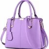 Beakey Womens Fashion Wallets And Handbags Handbag Top Handle Shouder Bags Shouder Bags-Purple -Madam Clothing Store 67d8dac89002cda3eb02572a309da271