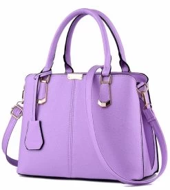 Beakey Womens Fashion Wallets And Handbags Handbag Top Handle Shouder Bags Shouder Bags-Purple