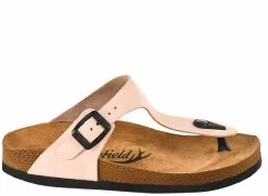 Moosefield Unisex Gizeh Leather Sandals - Beige