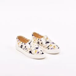 Noosy Women's First Class Leatherette Sneakers - Printed-Colorful -Madam Clothing Store 6c6c1f3a950ff0285494d6dc96a2cf78